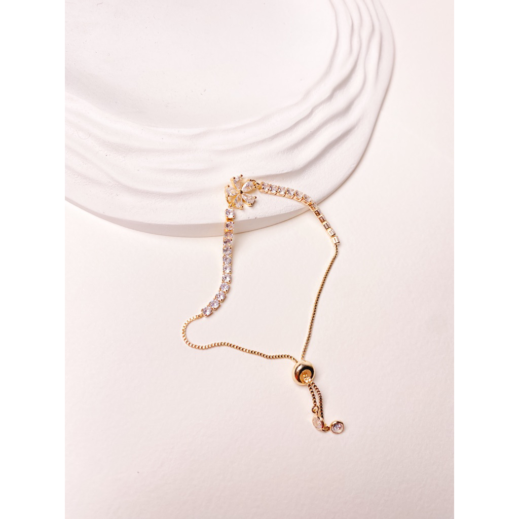 Gelang Serut Zirkon ORCHID BY SANUE