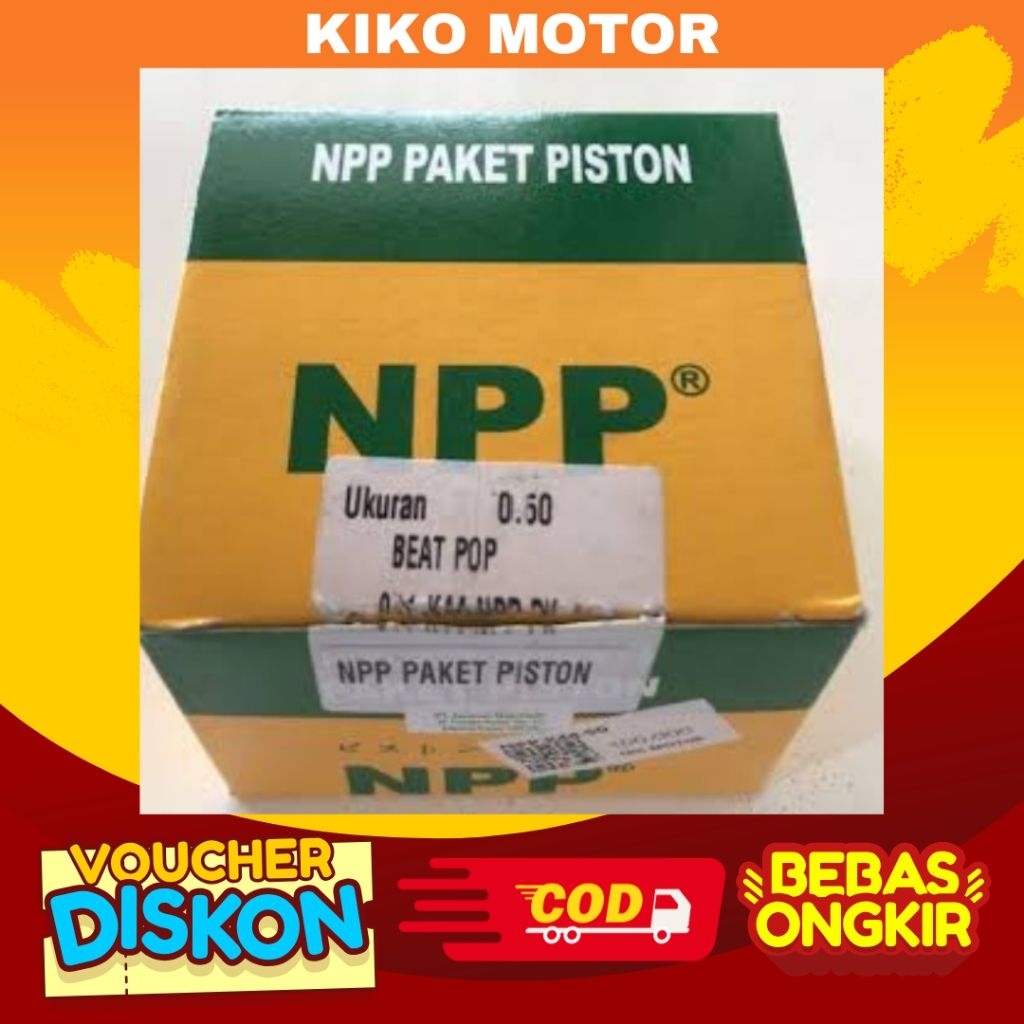 PISTON KIT K44 BEAT POP BEAT FI ESP NPP