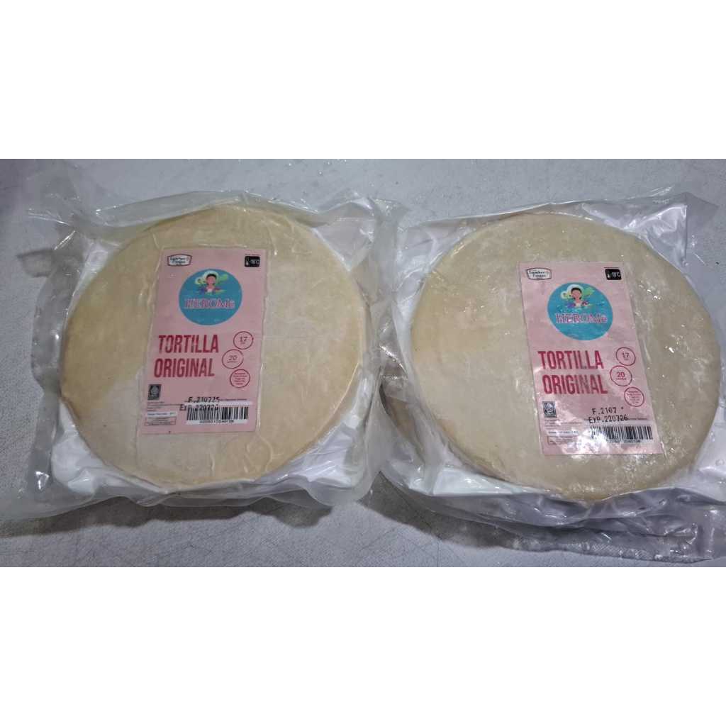 

tortilla -kulit kebab 17cm × 20 lembar