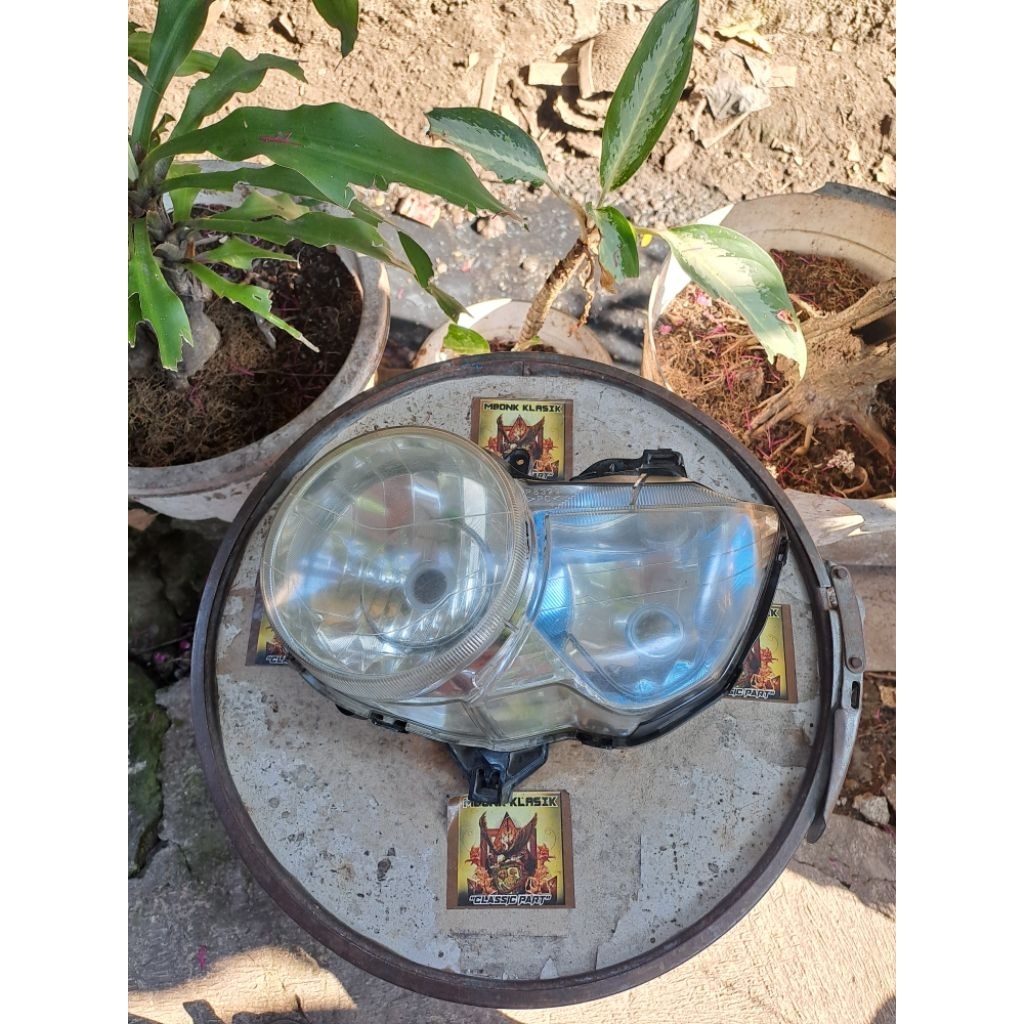 lampu depan tiger revo pece ORIGINAL headlamp reflektor honda tiger revo tirev lampu pece lampu hond