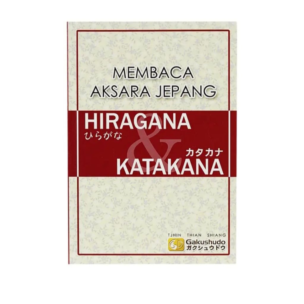 buku Hiragana katakana