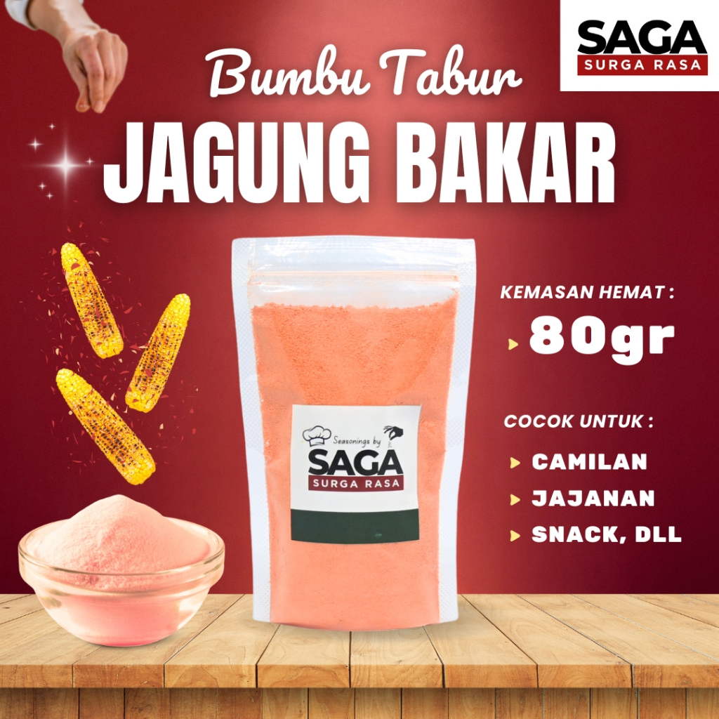 

SURGA RASA Bumbu Tabur Jagung Bakar - Bumbu Tabur Rasa Bubuk Premium
