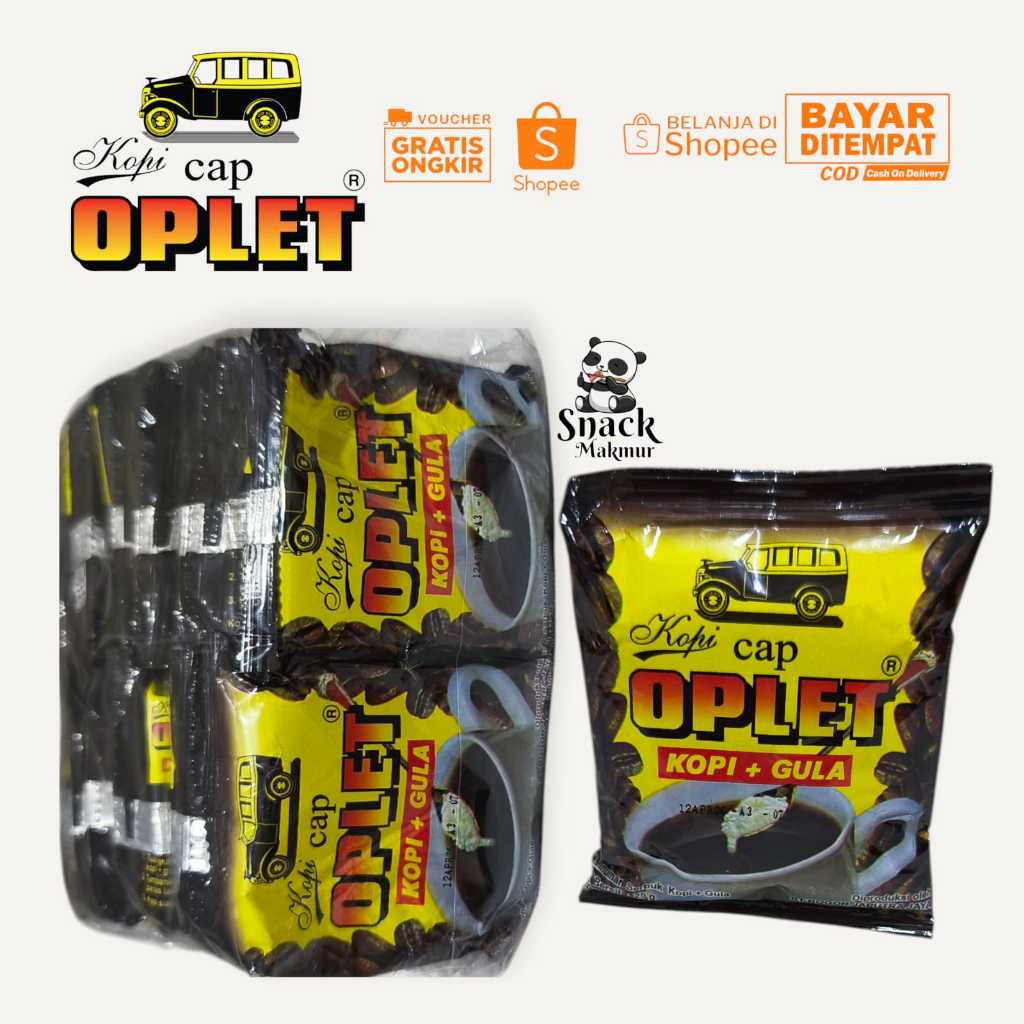 

KOPI OPLET KOPI + GULA HARGA PER 1 PAC 20 PCS