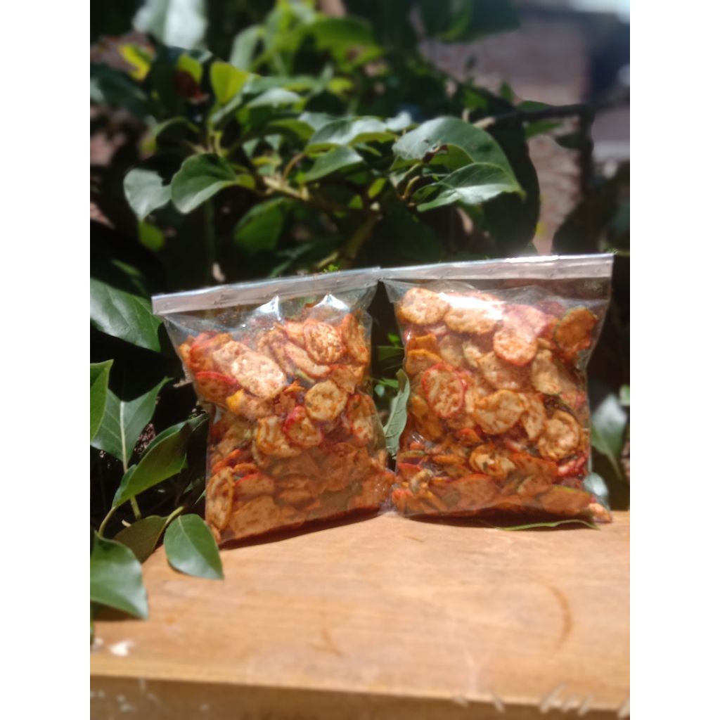 

Kerupuk Seblak pedas Daun Jeruk