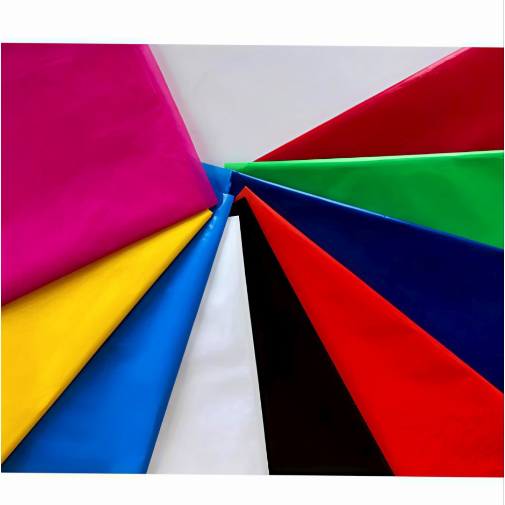 Plastik Layangan Tebal 1 Roll, Plastik Layang Warna Warni, Plastik PE Tebal Warna