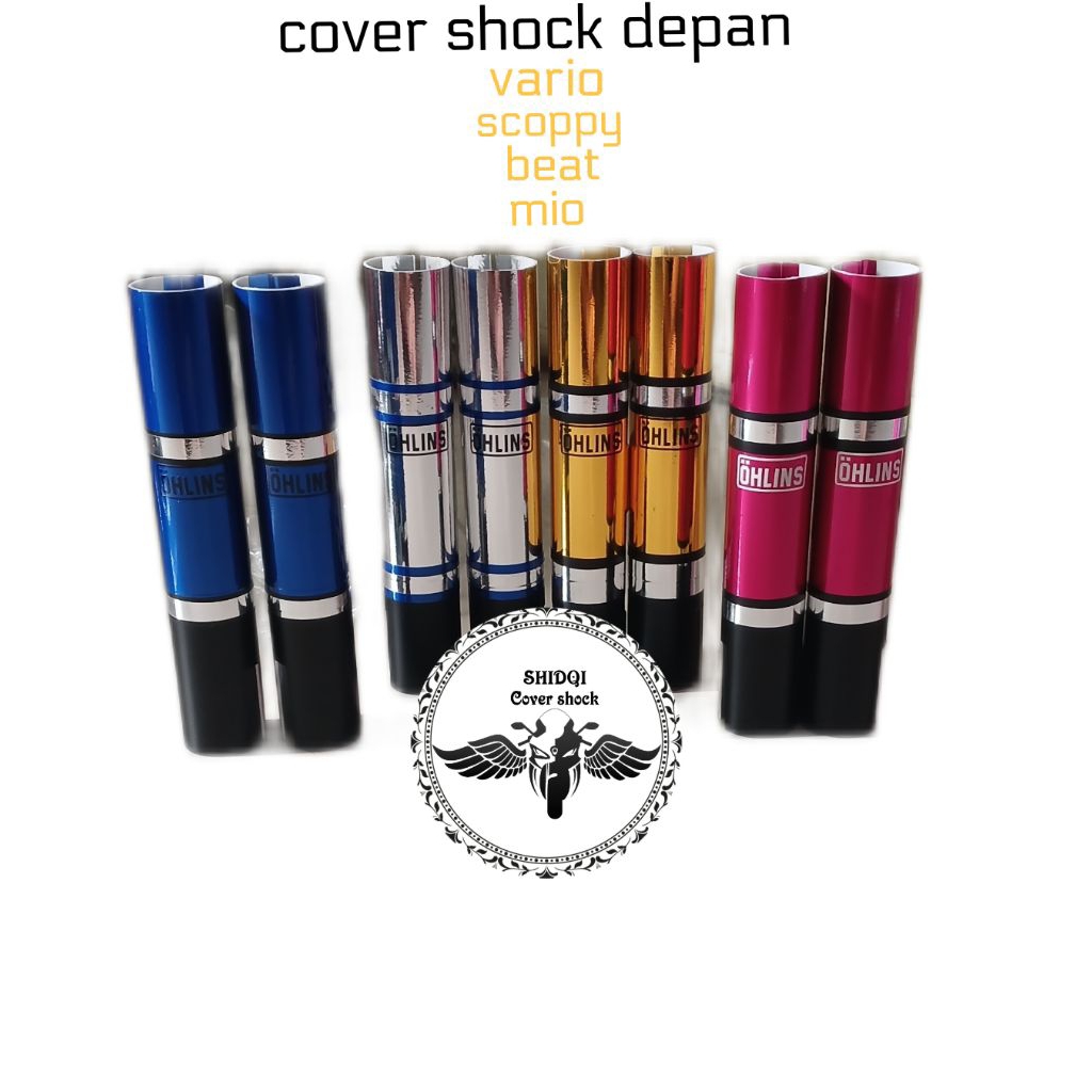 Ohlins cover shock depan motor metik. VARIO /BEAT /SCOPPY/GENIO/SPACY