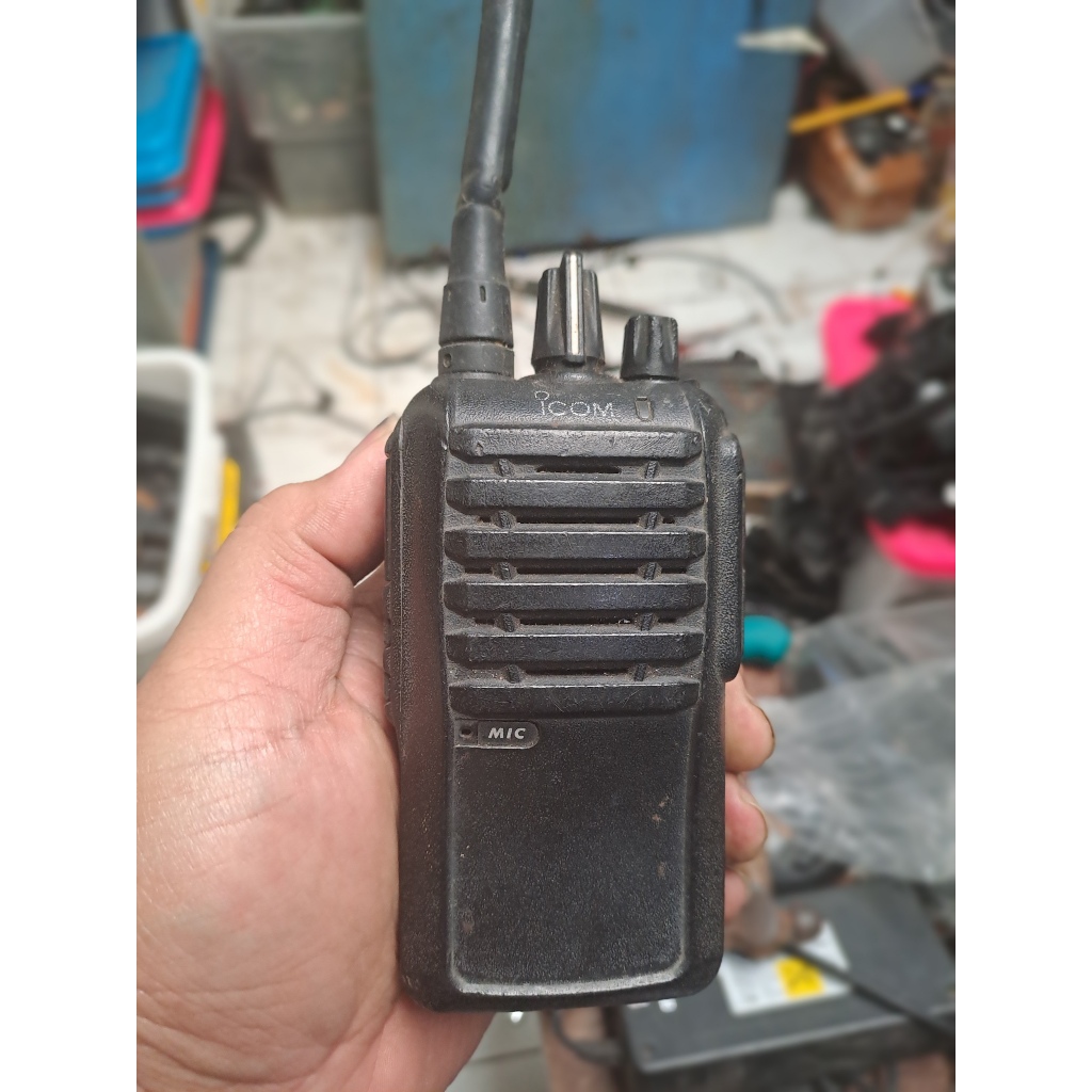 Ht Icom Ic-F4003 Normal Frekuensi Uhf Low Band Icom F4003 Bekas 350 Mhz
