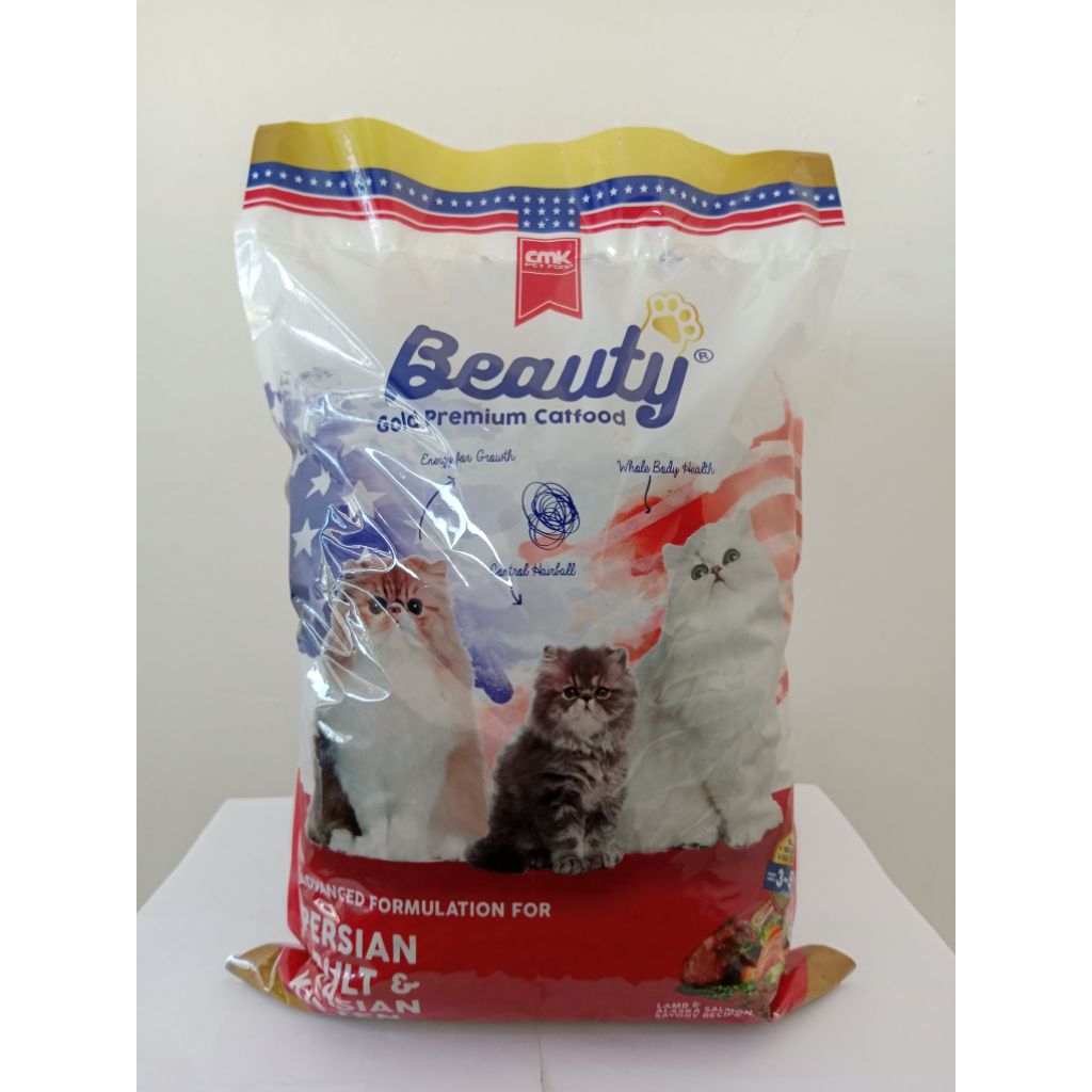 Beauty Gold cat dryfood, makanan kering kucing persia
