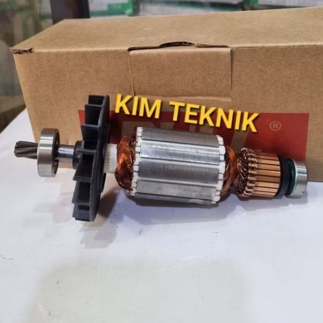 BULL ARMATURE UNTUK HBM2-24DRE ANGKER ROTOR UNTUK MESIN ROTARY HAMMER HM 2-24 DRE HBM2 24 DRE SPARE 