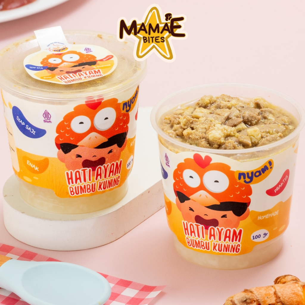 

NYAM Baby Food - Bubur Hati Ayam Bumbu Kuning | MPASI Anak Bayi Full Meal NYAM BB Booster (Tanpa MSG Pengawet)