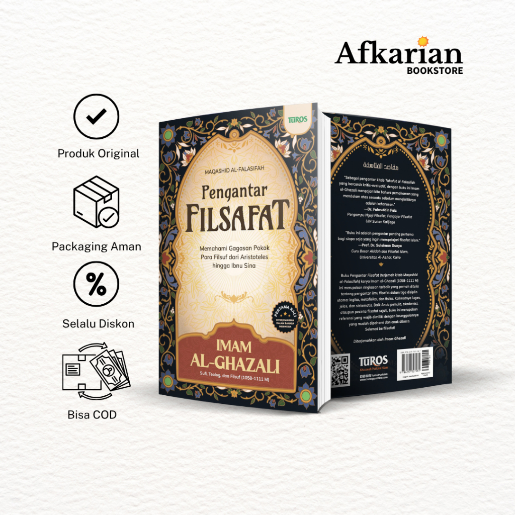 Buku Original Pengantar Filsafat Imam Al Ghazali / Pengantar Filsafat Imam Al Ghazali