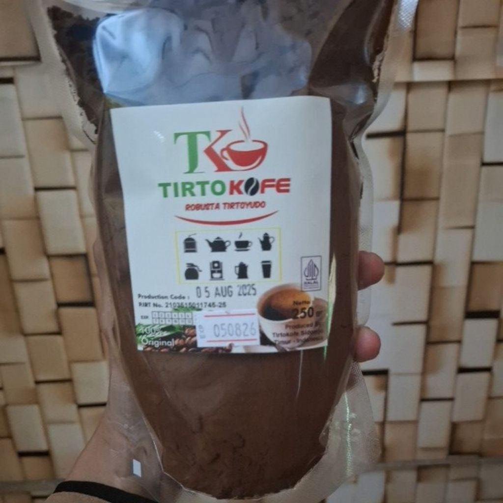 

Kopi Bubuk Robusta 250g