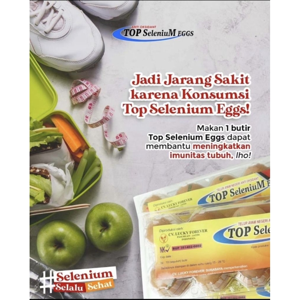 

telur ayam anti oksidant Selenium