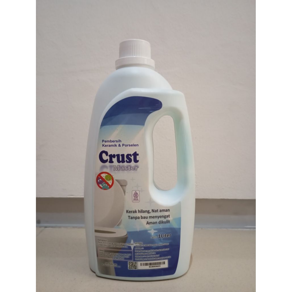 Pembersih Keramik & Porslen Crust Master 1L