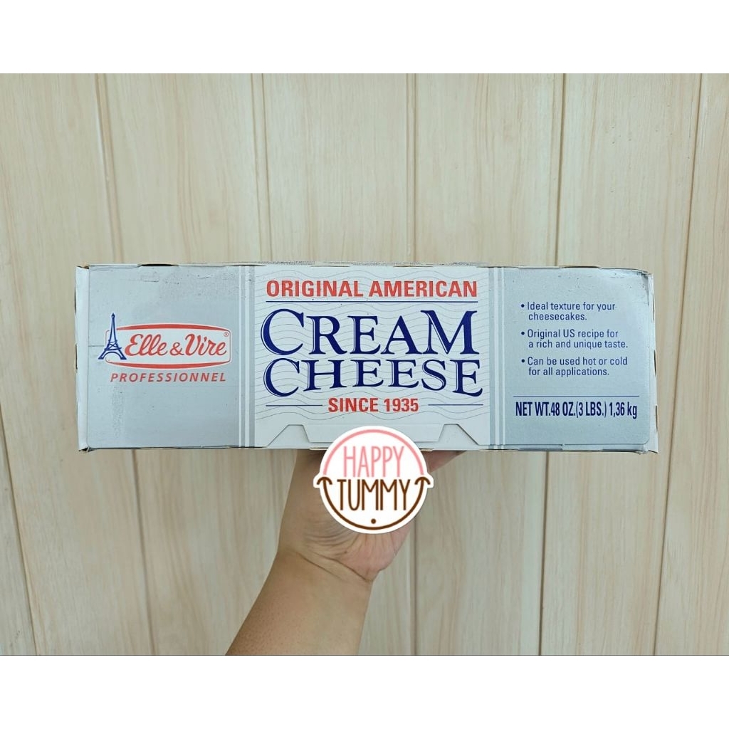 

Cream cheese ELLE & VIRE 1.35kg original krim keju