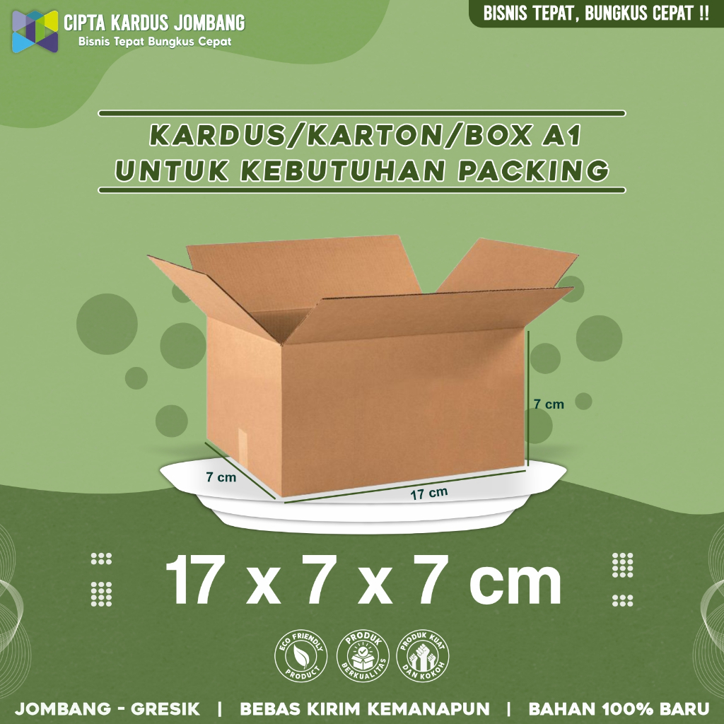 

Kardus Packing 17x7x7 | Box packing | Karton Packing