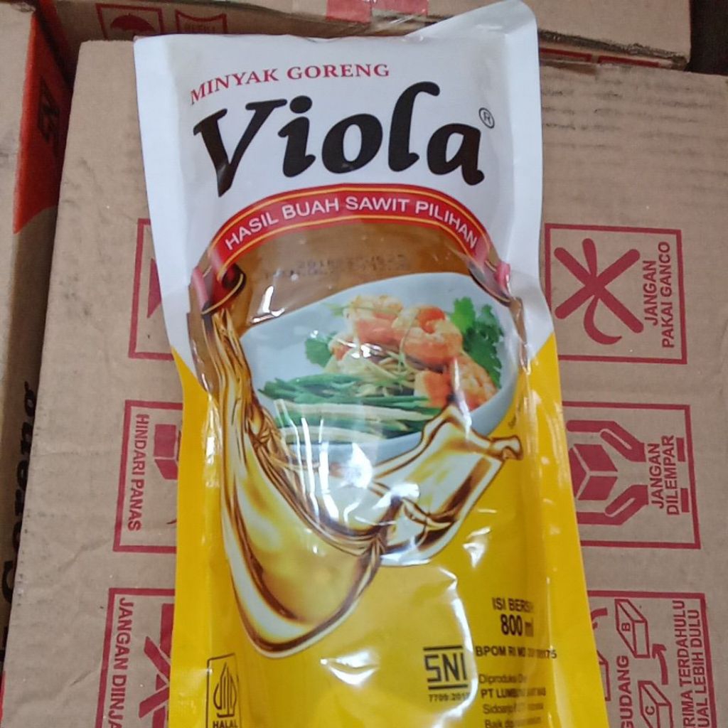 

VIOLA minyak goreng 800 ml ecer