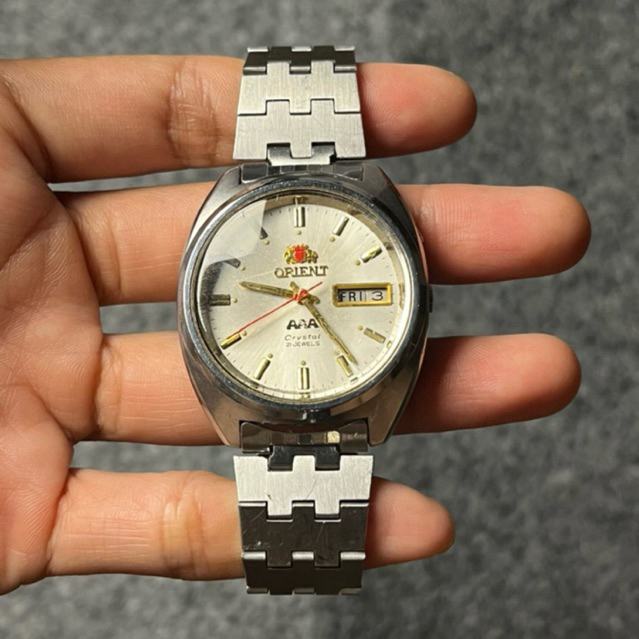 Jam tangan second antik orient original