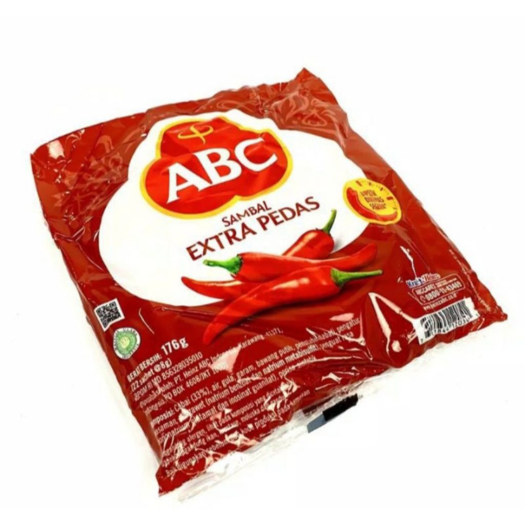 

PROMO !! CAOS STIK ABC EXTRA PEDAS ISI 22pcs (8gr)