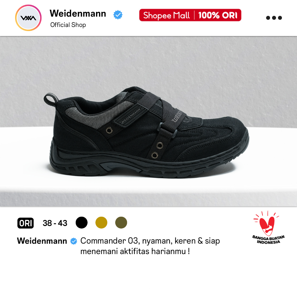 Weidenmann Commander 03 Sepatu Outdoor Canvas
