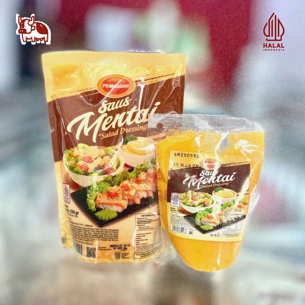 

Saus Mentai Prima Agung 100gr / 250gr – Creamy & Gurih, Siap Pakai untuk Sushi, Rice Bowl, Dll