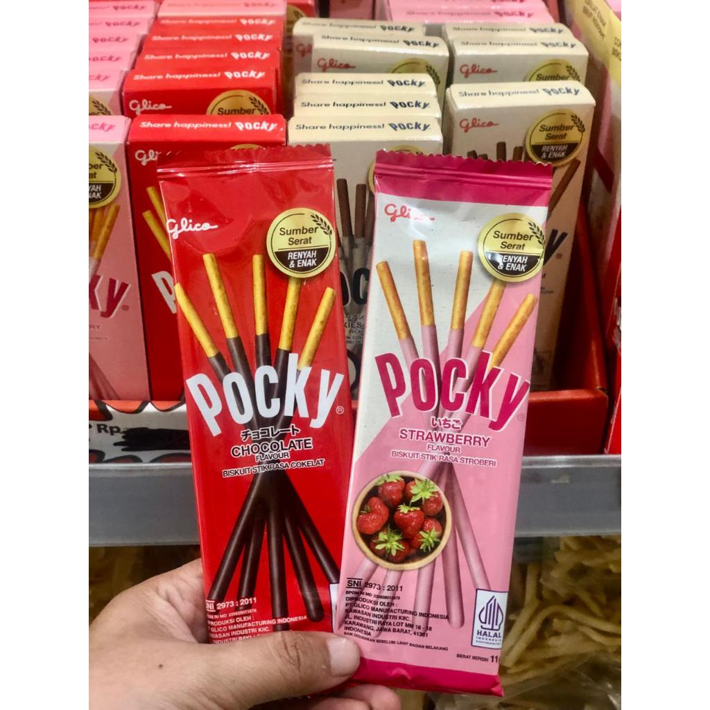 Pocky Mini Sachet 12gr - Pocky Sachet - Biskuit Krim Pocky - Pocky kecil 2000an - Pocky Renceng - Ja