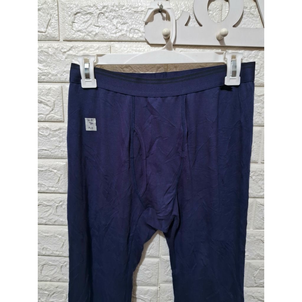 M11 legging cowok uniqlo heattech extrawarm