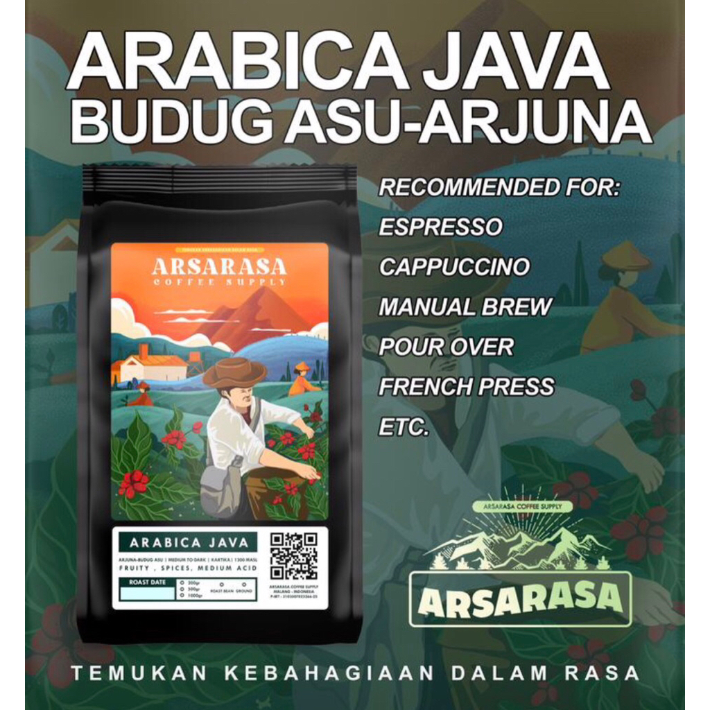 

ARABICA JAVA ARJUNA-KOPI BUBUK ARABIKA ARJUNA MALANG