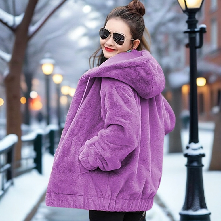 Jaket Sweater Sherpa Bulu Kucing Halus Dan Lembut / Jaket Bulu Pria Wanita Terbaru