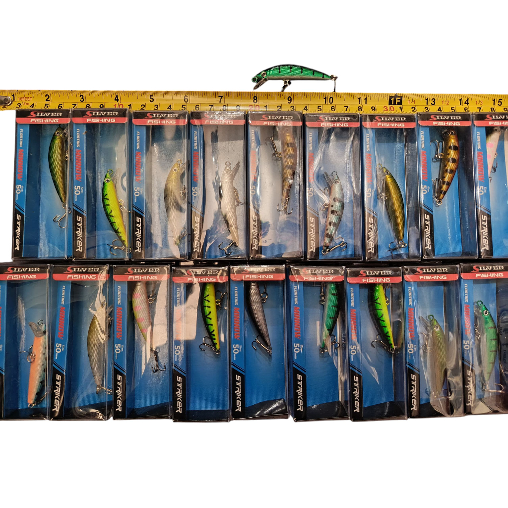 Umpan Minnow Pancing Mainan Umpan Pancing Bentuk Ikan Minnow Kotak Murah