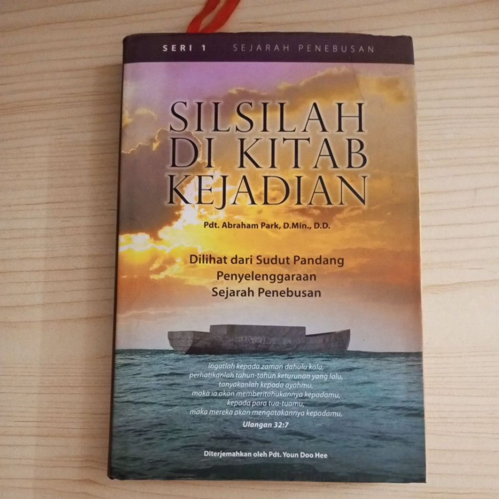 BUKU SILSILAH DI KITAB KEJADIAN OLEH PDT ABRAHAM PARK D MIN DD