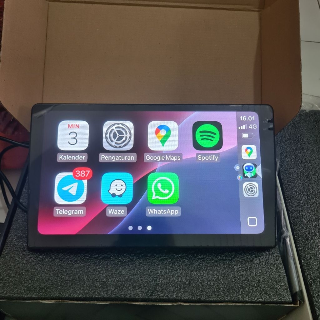 Head unit Android 9 inch ram 6/128 audioteq