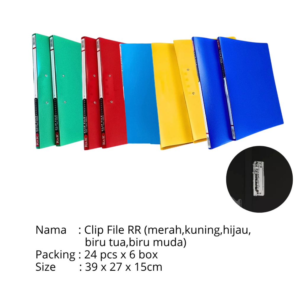 

Clip File RR (24 pcs/box)