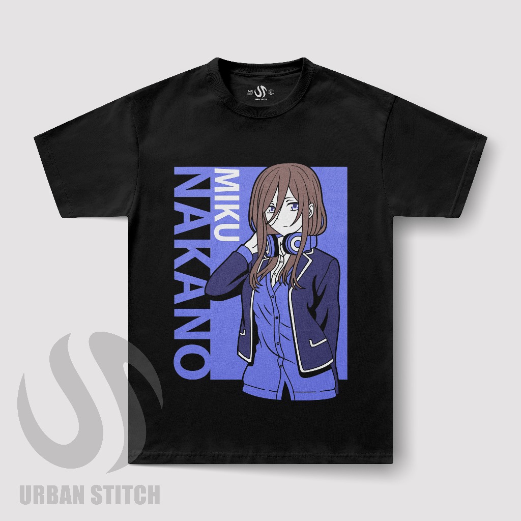 KAOS OVERSIZE MIKU NAKANO / BAJU KAOS OVERSIZE MIKU NAKANO