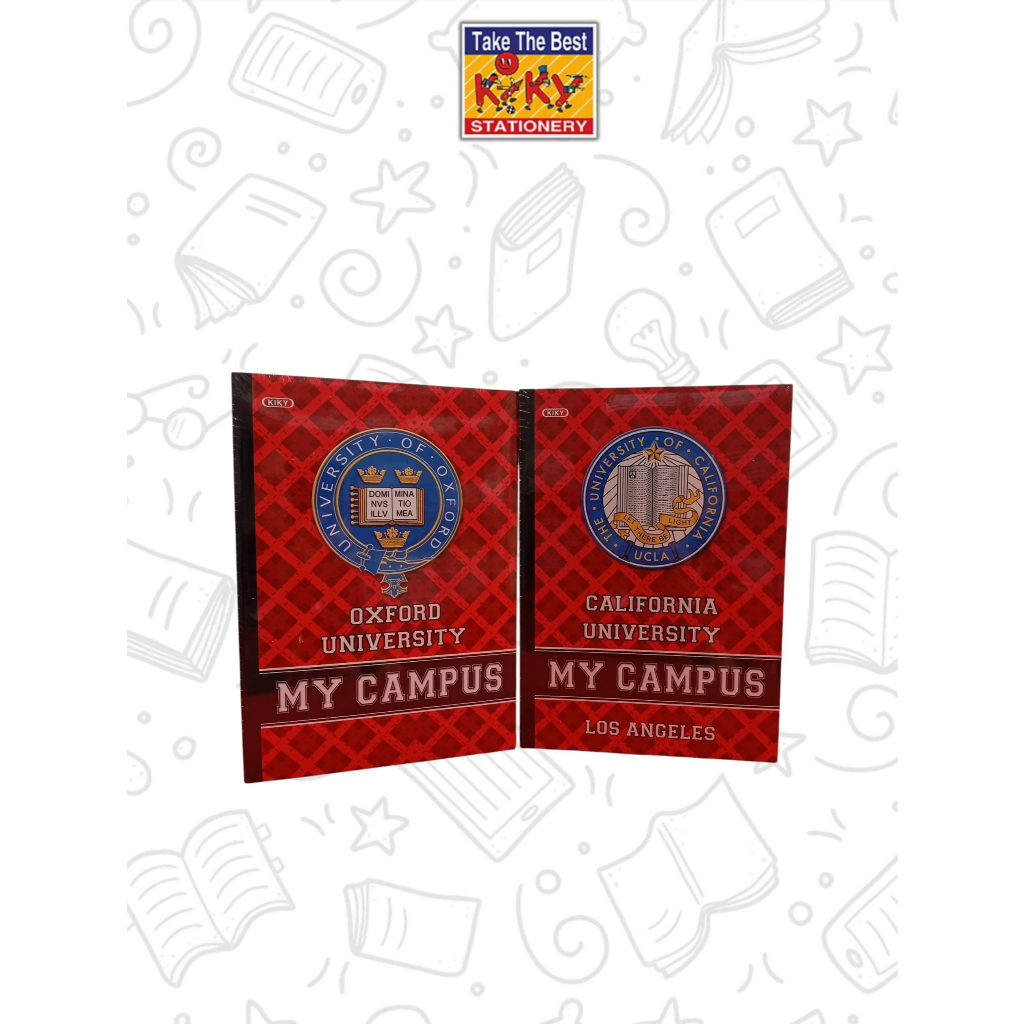 

KIKY Buku Tulis BX 98 Lembar Warna 1pack - 5buku / Motif Random