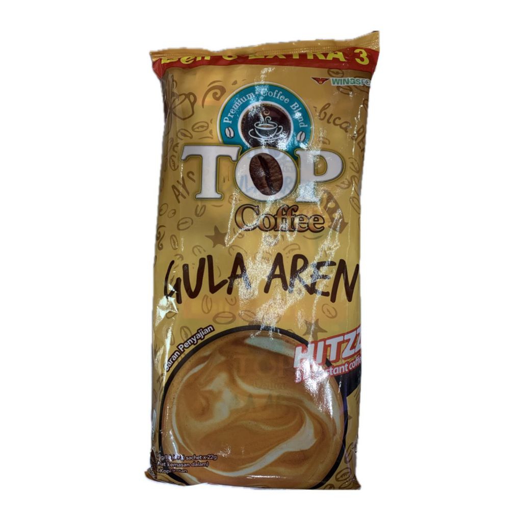 

Top Coffee Gula Aren isi 6+3 sachet X 22gr