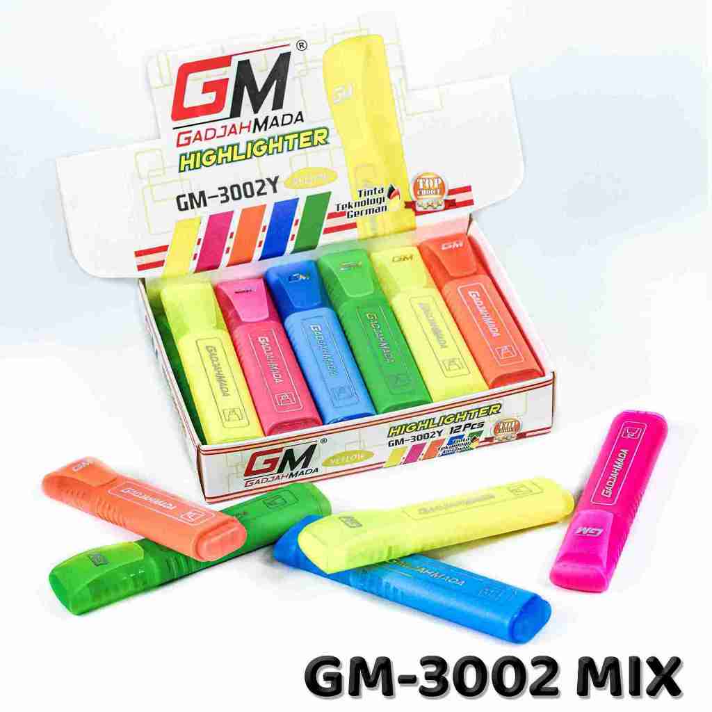 

Highlighter / Stabilo Warna - 12 pcs (Mix Color)
