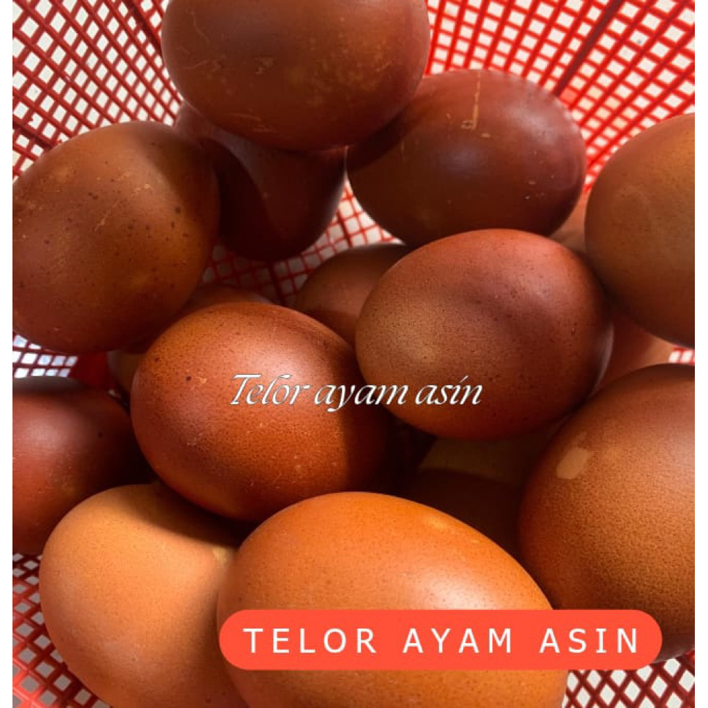 

Telor ayam per biji matang asin
