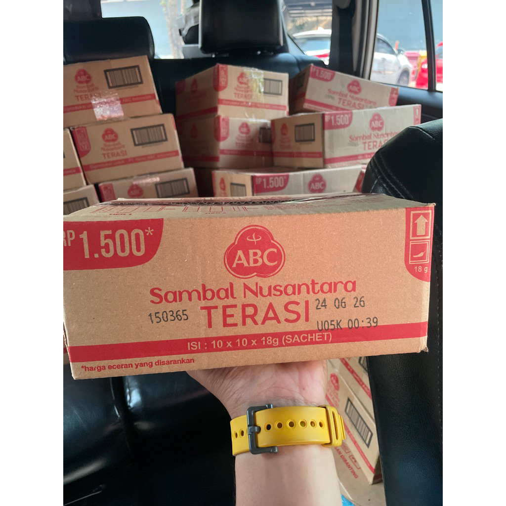 

ABC SAMBAL TERASI | SACHET | 100 X 18 GRM | KARTONAN