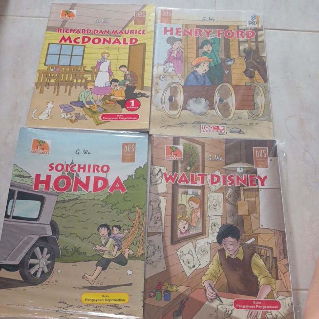 BUKU BIOGRAFI ORANG SUKSES