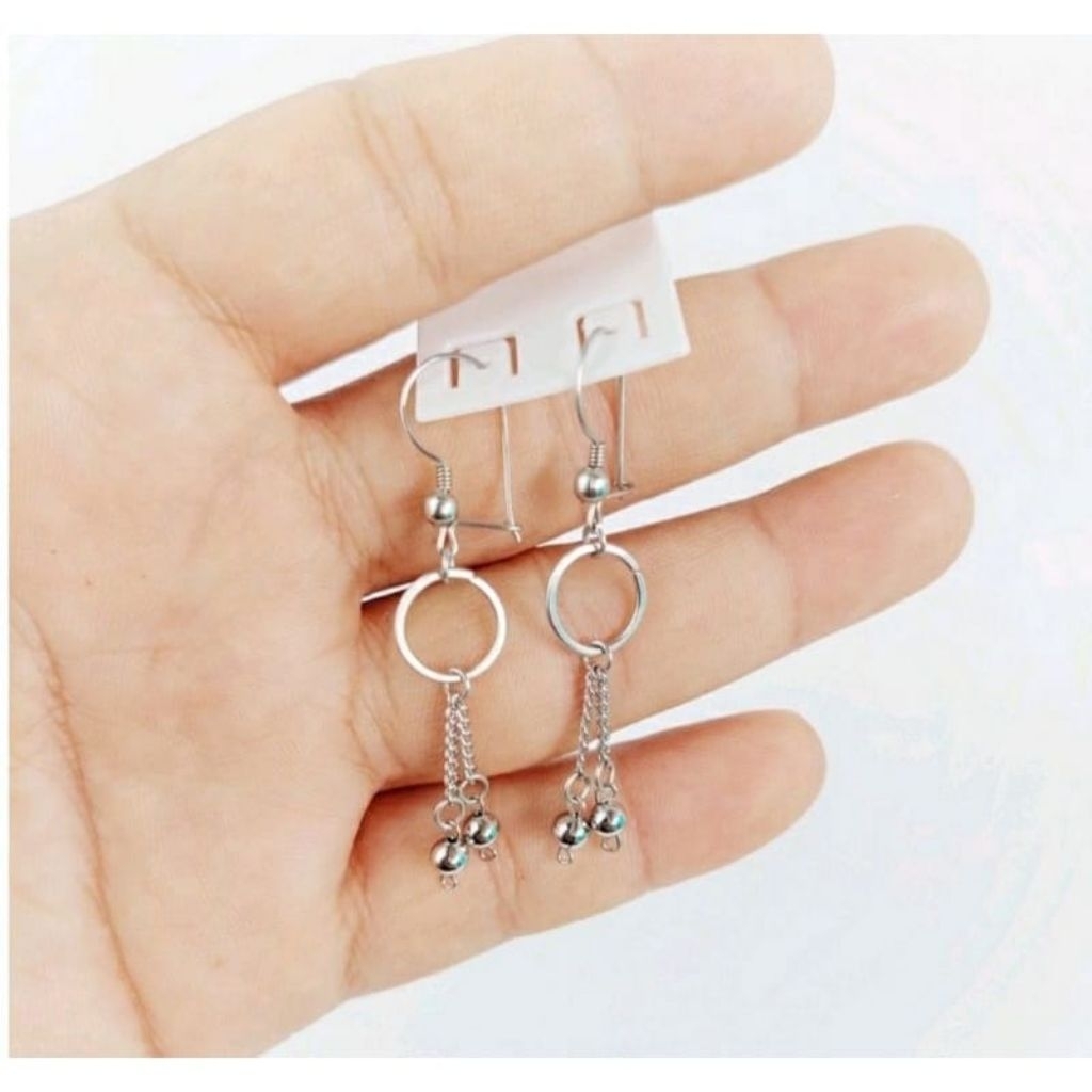 Anting rumbai wanita dewasa anti karat