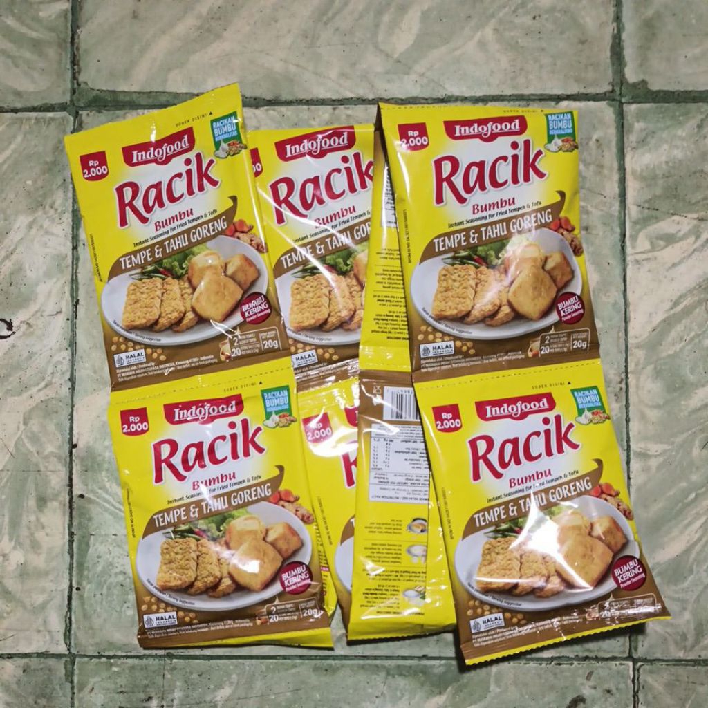 

RACIK SERENCENG ~ BUMBU TEMPE & TAHU GORENG