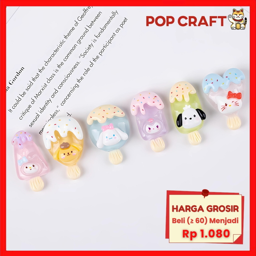 

PC Stiker 3D Dekorasi Case HP Lucu Imut DIY Botol Motif Kartun Lucu Resin Aksesoris Tempel / 3D-007