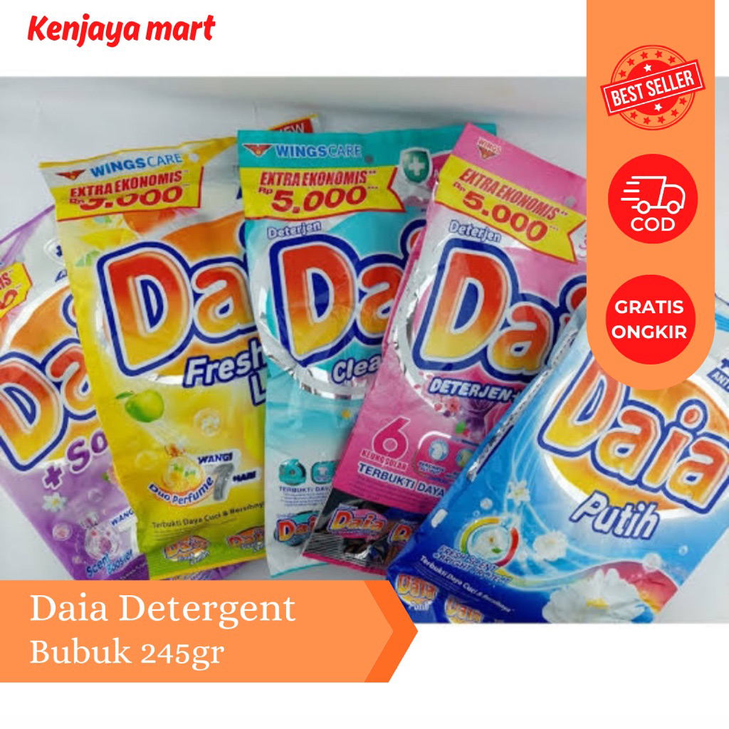 Daia detergent bubuk 5000/daia 5000/deterjen