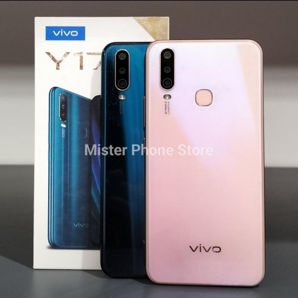 Vivo Y17 4/128 GB Garansi Resmi Indonesia Second Bekas Original-Cek Deskripsi