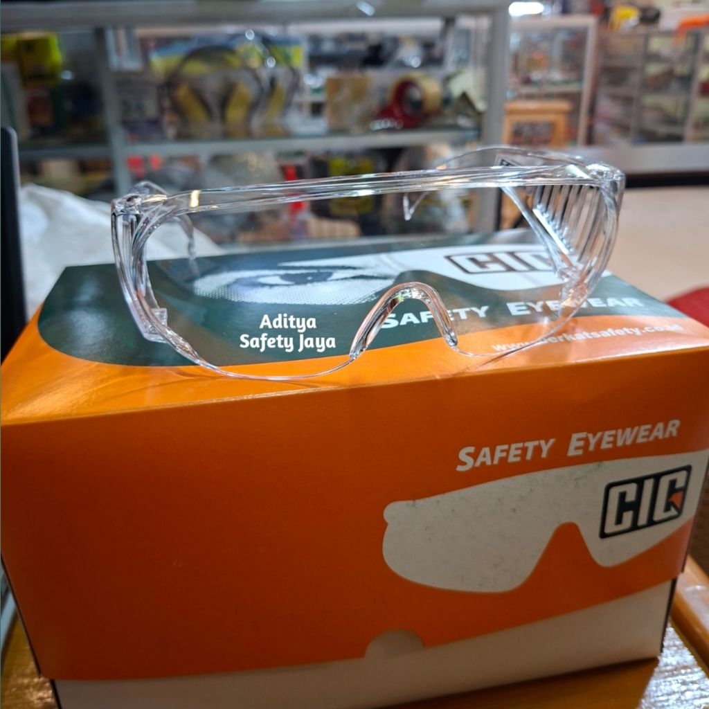 Kacamata Safety CIG Nile Clear - Safety Glasses CIG Nile Original