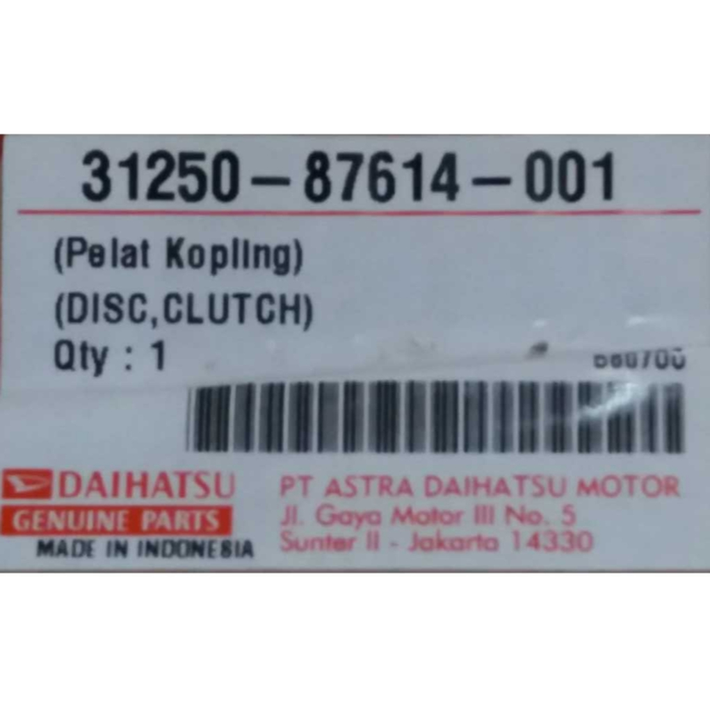 KAMPAS KOPLING DAIHATSU FEROZA / KAIN KLOS FEROZA