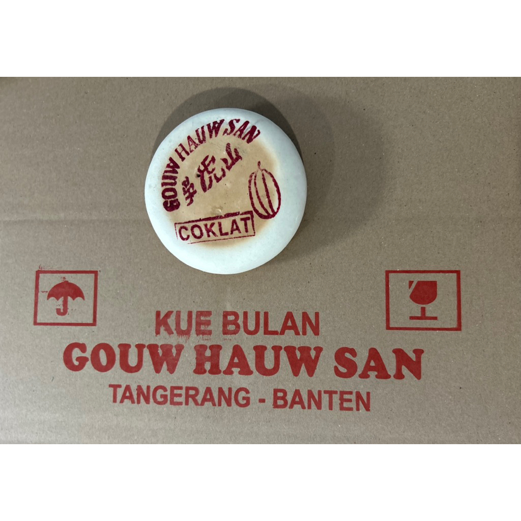 

GOUW HAUW SAN. Varian Coklat || Kue Bulan || Moon Cake