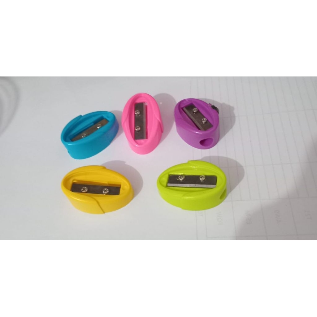 

Kenko Long Point Sharpener Serutan Kayu Pencil SP-208. - Pack isi 5 pcs.