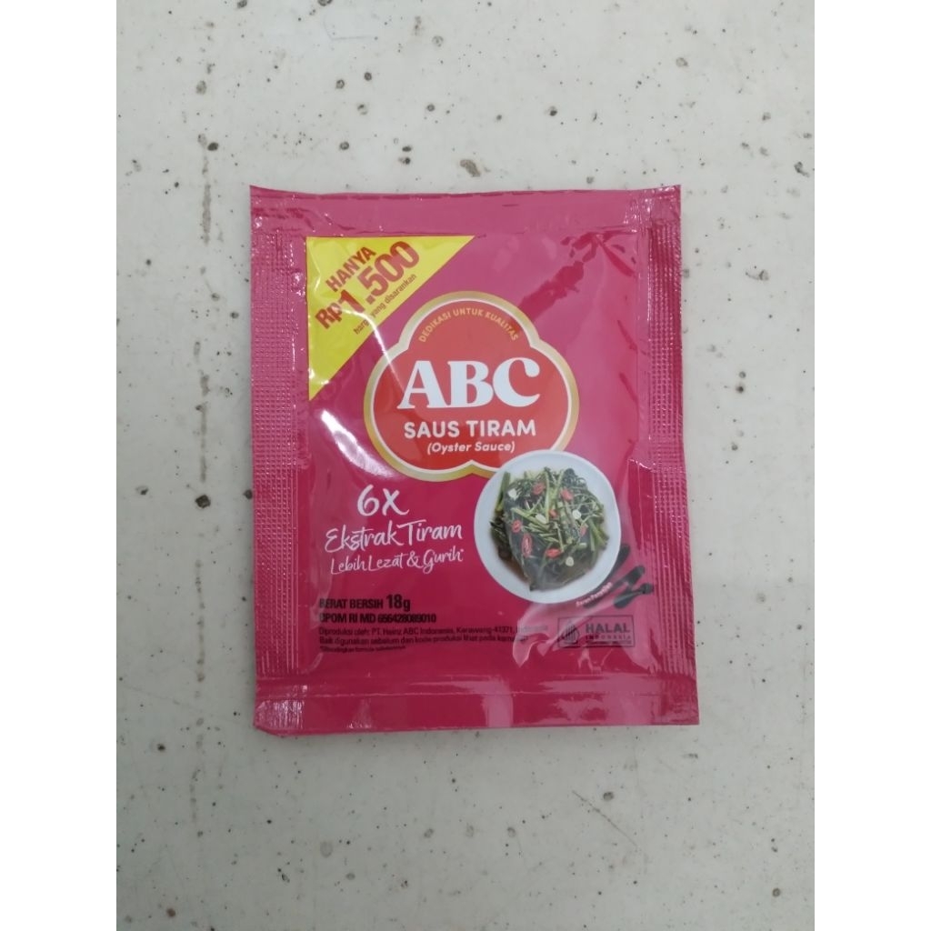 

ABC Saus tiram 18gr